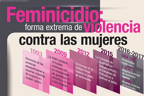 Infografía del feminicidio | Periódico ¿Por qué?